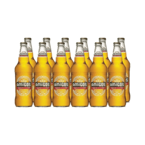 Amigos Tequila Flavoured Beer [ 330ml x 24 Bottles ]