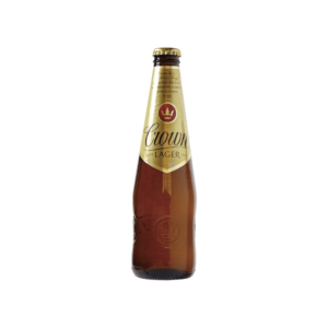 Carlton Crown Lager Beer (375ml x 24 Bottles)