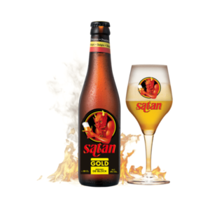 Satan Gold Beer (330ml x 24 Bottles)