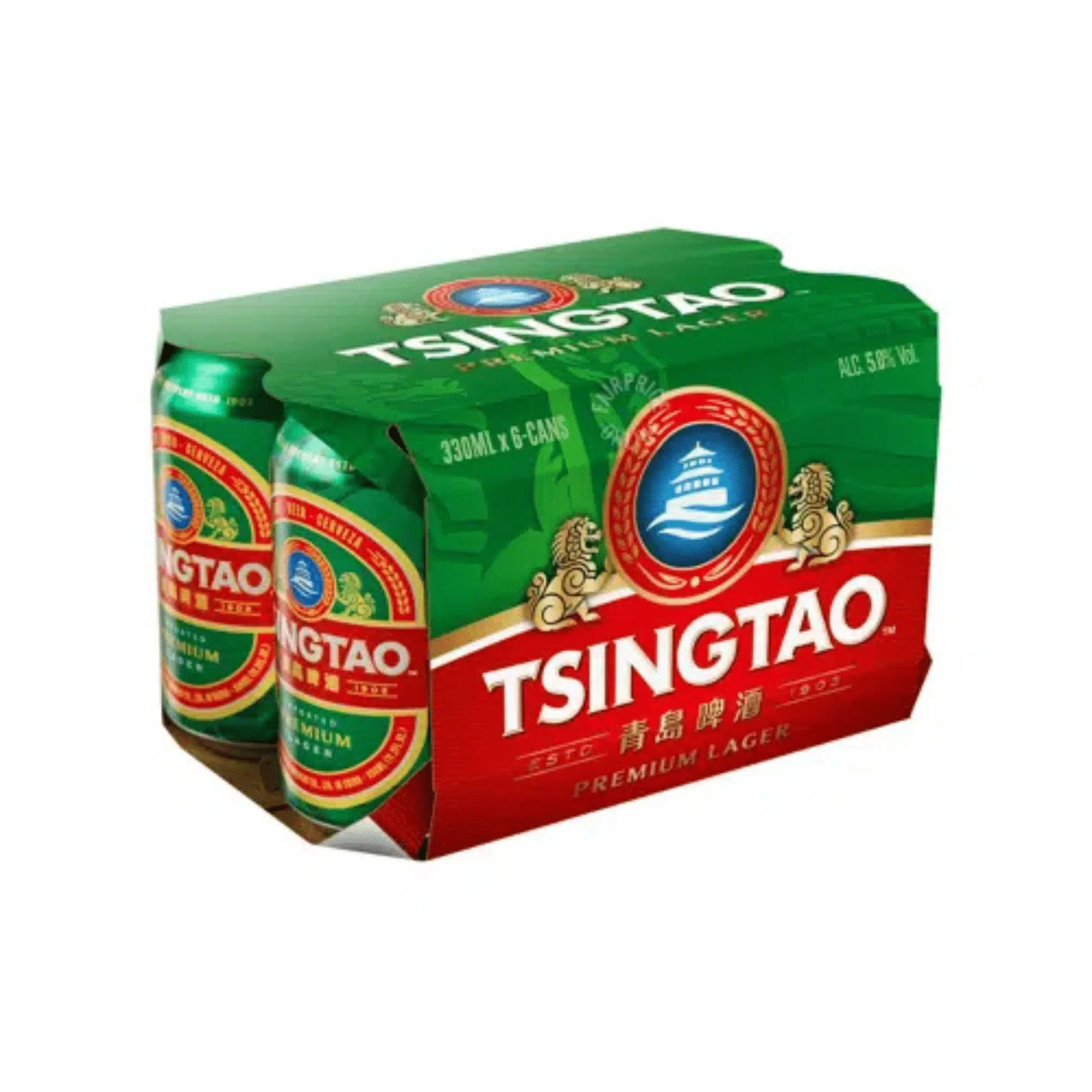 Tsingtao Beer Can (330ml x 24 Cans) - Larawan 2