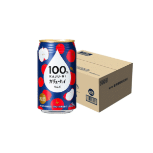 Tominaga 100% Kaju High Apple Can (340ml x 24 Cans)