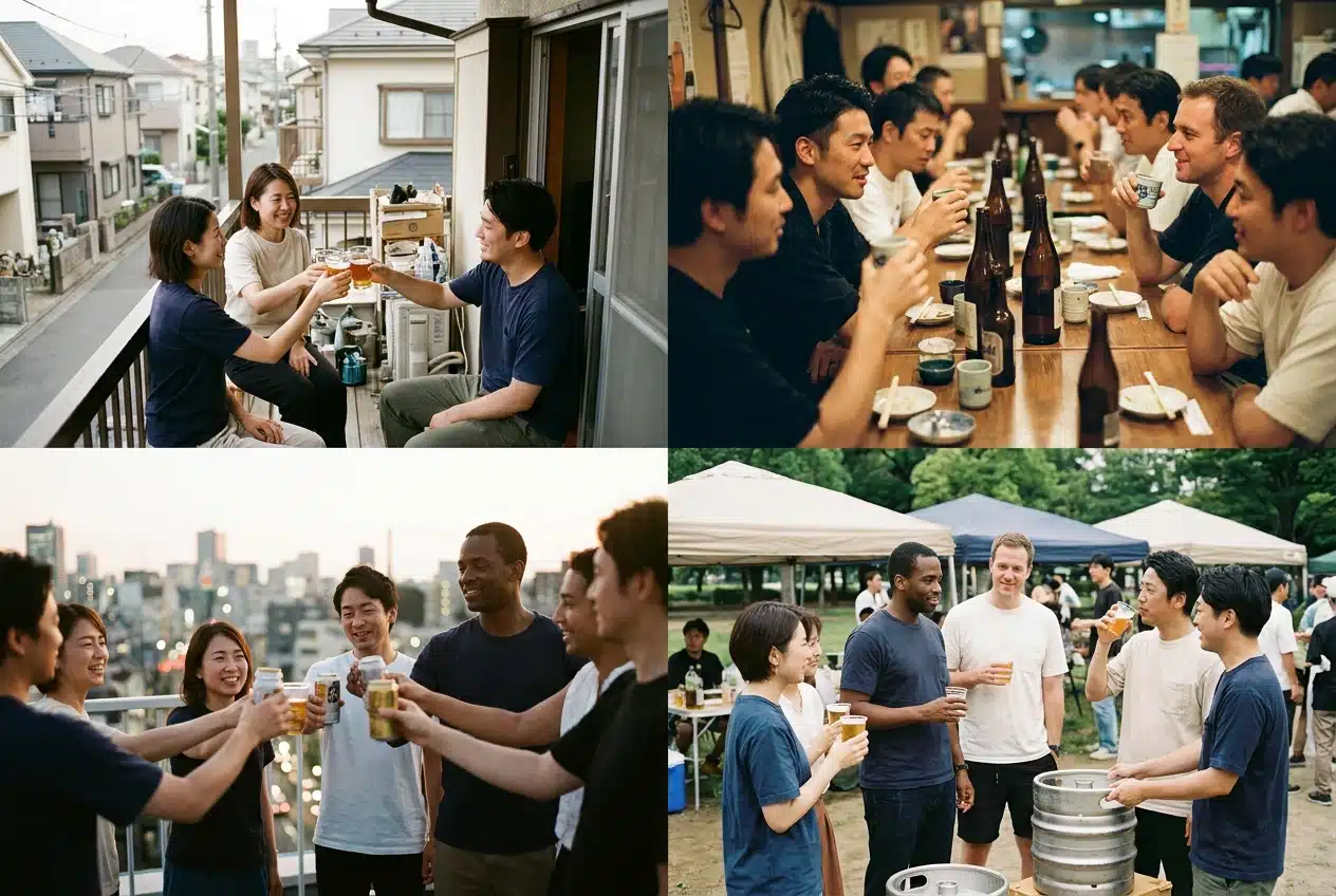 Professional header image for step-by-step guide: 飲食店・イベント主催者向け：業務用ビール樽（15L〜30Lケグ）をオンラインで仕入れる手順と費用の目安